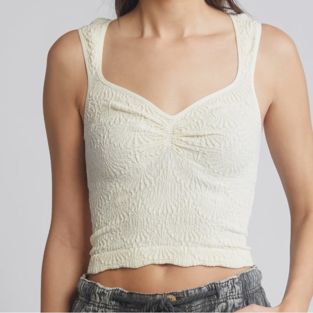 Free people sweetheart love letter tank, NWOT, m/l